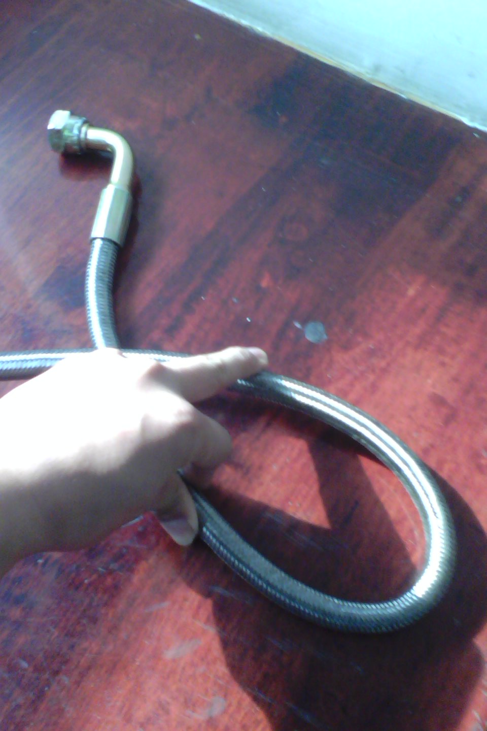 high pressure hose 
P(gun)I: