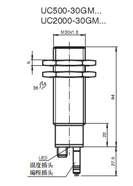 UC500-30GM-IUR2-V15 a(chn) 
PI: